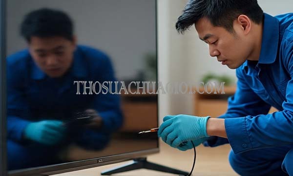 thợ sửa tivi tại nhà xã long thới