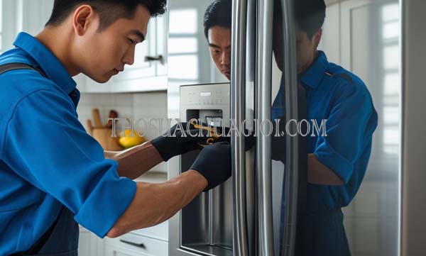 Thợ sửa tủ lạnh xã Hòa Phú cũ giá rẻ 15 phút đến nơi