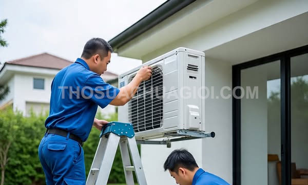Thợ tháo lắp máy lạnh phường Bến Thành mới có thợ nhanh 25 phút tại nhà