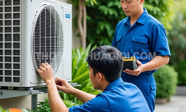 Thợ tháo lắp máy lạnh phường Long Bình mới gọi 20 phút có thợ nhanh