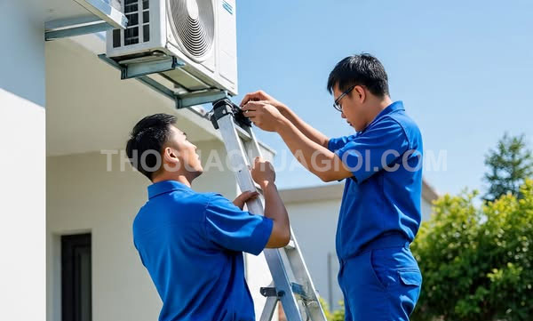 Thợ tháo lắp máy lạnh phường Long Trường mới chỉ 25 phút thợ đến tận nhà
