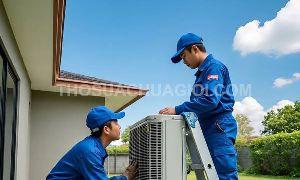 thợ tháo lắp máy lạnh tại phường An Khánh