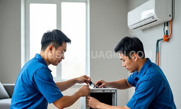 thợ tháo lắp máy lạnh tại phường Tam Bình