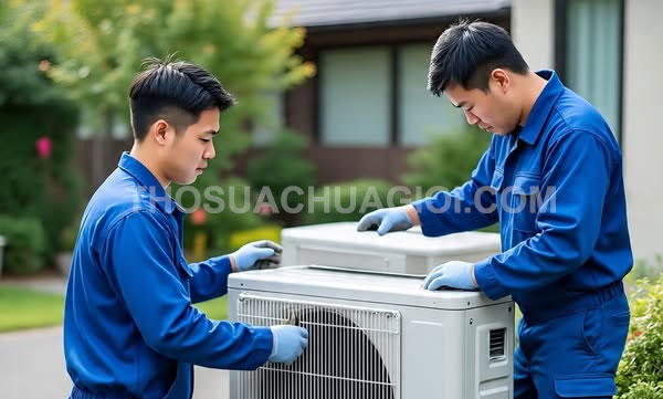 thợ tháo lắp máy lạnh tại phường Tân Định
