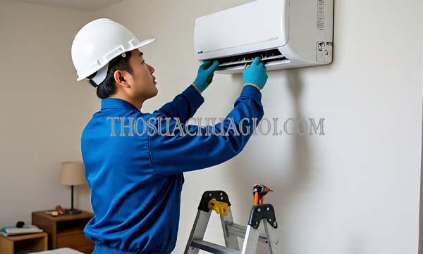 thợ vệ sinh máy lạnh tại phú mỹ hưng