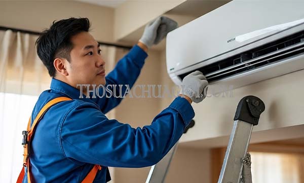 thợ vệ sinh máy lạnh tại vinhomes central park uy tín