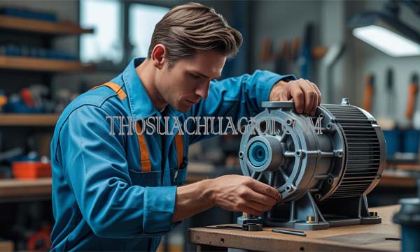 tìm hiểu máy bơm kêu ù ù nhưng không hút nước