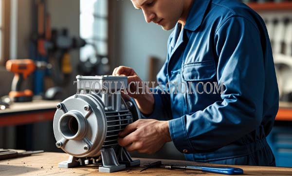 tìm hiểu tại sao máy bơm không lên nước