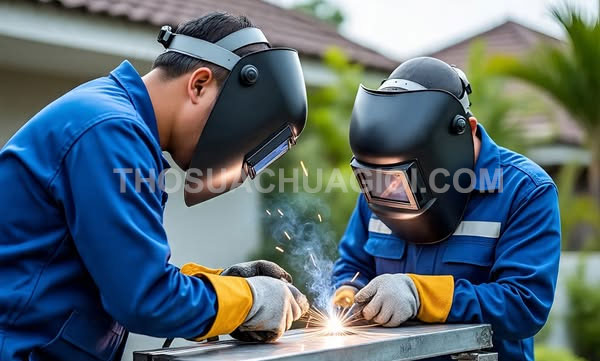 Thợ hàn sắt inox phường An Lạc mới giá rẻ 15 phút đến nơi