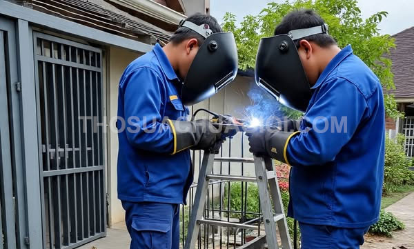 dịch vụ thợ hàn sắt inox phường An Phú Đông