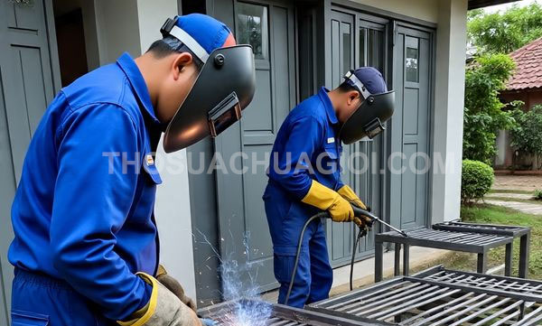 Thợ hàn sắt inox tại Dĩ An chất lượng 30 phút có mặt