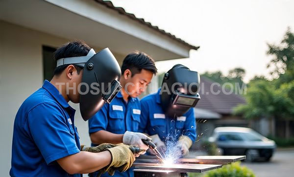 Thợ hàn sắt inox phường Hiệp Bình mới liên hệ 20 phút có