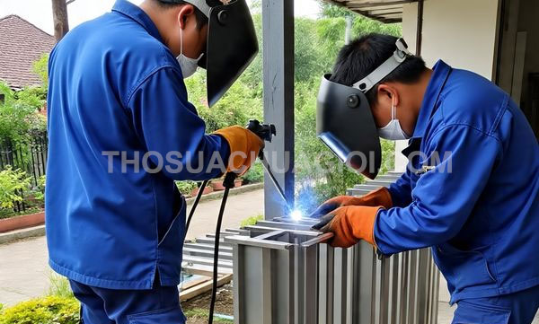 Thợ hàn sắt inox phường Lái Thiêu mới chất lượng 30 phút có