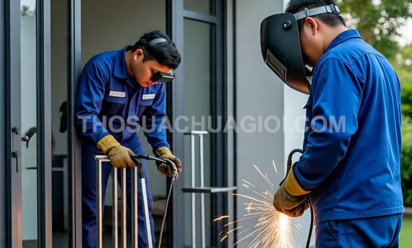 dịch vụ Thợ hàn sắt inox phường Long Bình