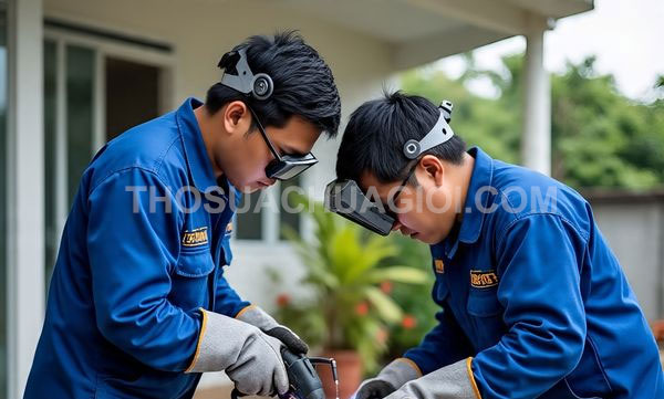 Thợ hàn sắt inox phường Long Trường mới chất lượng 30 phút có