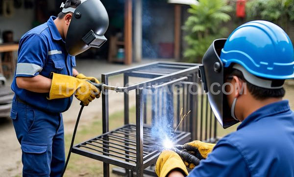 Thợ hàn sắt inox phường Phú Thạnh mới giá rẻ 15 phút đến nơi