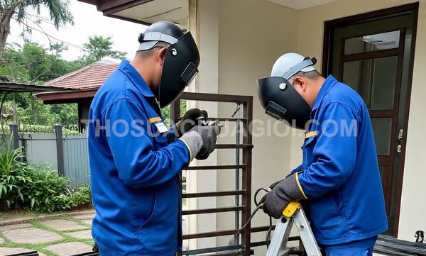 Thợ hàn sắt inox phường Tam Bình mới giá rẻ 25 phút có mặt