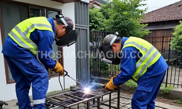 dịch vụ thợ hàn sắt inox phường Tân Thới Hiệp