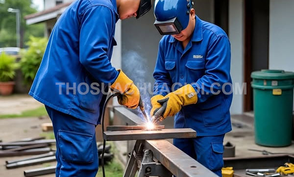 dịch vụ thợ hàn sắt inox phường Tây Thạnh