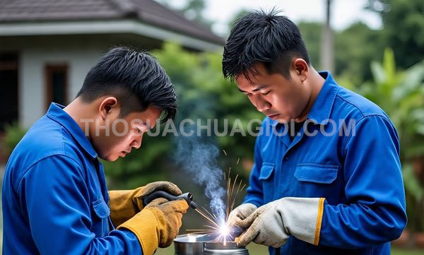 Thợ hàn sắt inox tại Thuận An uy tín giá rẻ 15 phút đến nơi