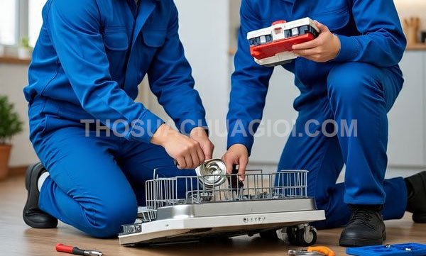 Thợ sửa máy rửa chén phường An Phú mới chất lượng 30 phút có