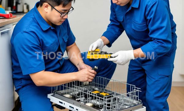 Thợ sửa máy rửa chén phường Bình Quới mới giá rẻ 15 phút đến nơi