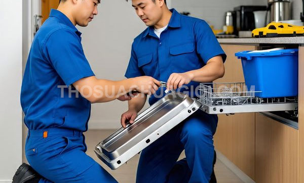 dịch vụ thợ sửa máy rửa chén phường Bình Tây