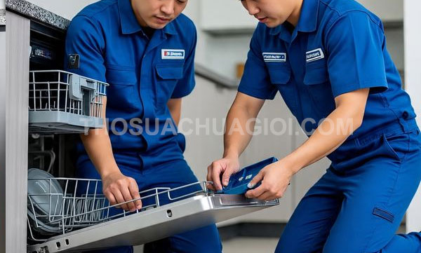 Thợ sửa máy rửa chén tại Bình Thạnh giá rẻ 25 phút có mặt