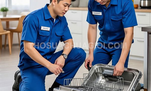 Thợ sửa máy rửa chén phường Bình Thới mới liên hệ 20 phút có