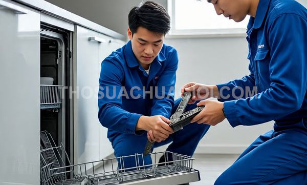 Thợ sửa máy rửa chén phường Bình Tiên mới liên hệ 20 phút có