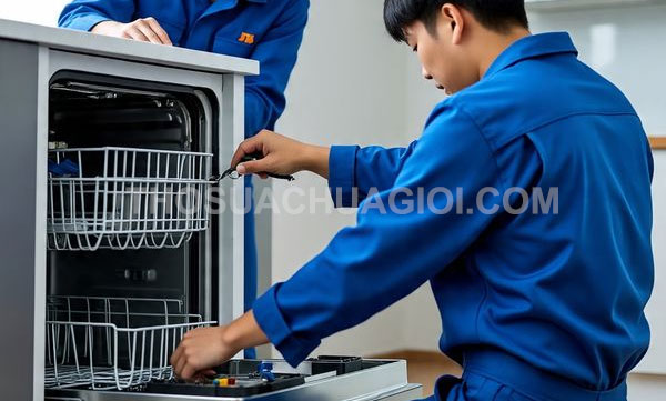 Thợ sửa máy rửa chén phường Bình Trị Đông mới chất lượng 30 phút có