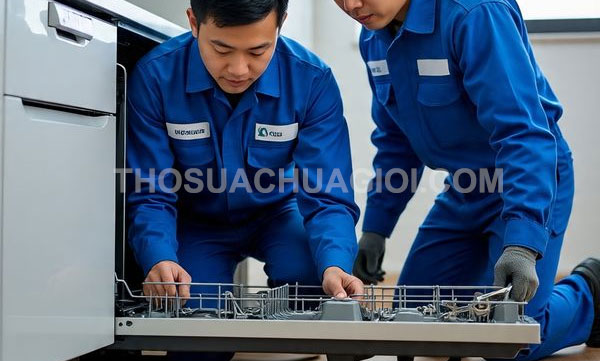 Thợ sửa máy rửa chén phường Cát Lái mới chất lượng 30 phút có
