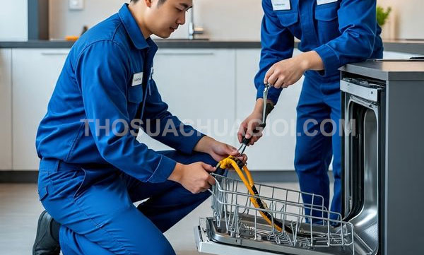 Thợ sửa máy rửa chén phường Lái Thiêu mới giá rẻ 25 phút có mặt