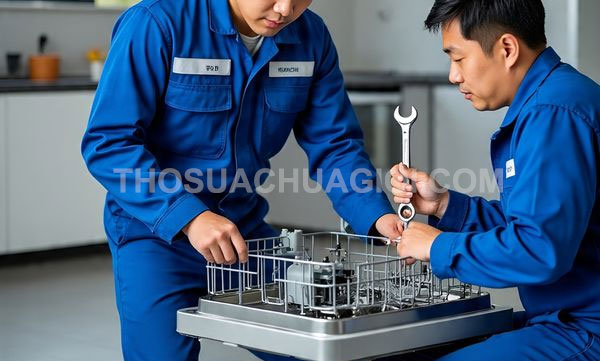 Thợ sửa máy rửa chén phường Long Phước mới giá rẻ 15 phút đến nơi