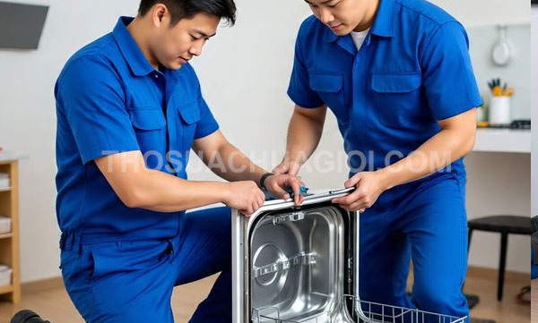 Thợ sửa máy rửa chén phường Phú Định mới giá rẻ 15 phút đến nơi