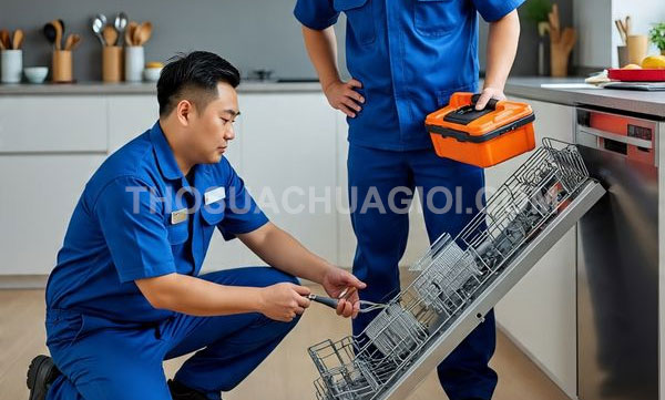 Thợ sửa máy rửa chén phường Tân Hòa mới chất lượng 30 phút có