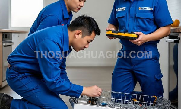 Thợ sửa máy rửa chén phường Tân Sơn Hòa mới liên hệ 20 phút có