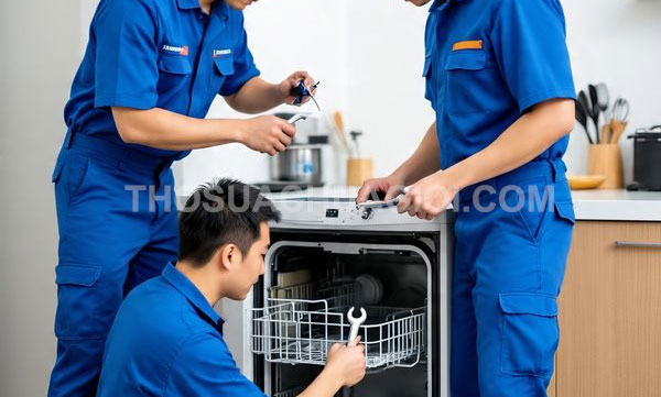 Thợ sửa máy rửa chén phường Trung Mỹ Tây mới gọi 10 phút có mặt