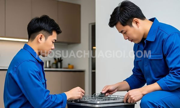 Thợ sửa máy rửa chén phường Vườn Lài mới liên hệ 20 phút có