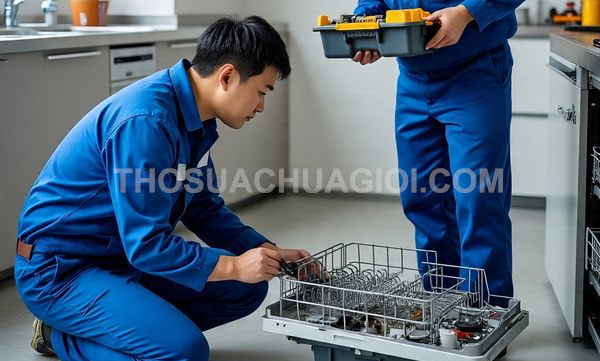 Thợ sửa máy rửa chén phường Xuân Hòa mới gọi 10 phút có mặt