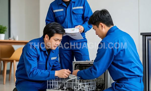 Thợ sửa máy rửa chén xã Bình Chánh mới liên hệ 20 phút có