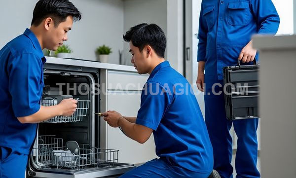 dịch vụ thợ sửa máy rửa chén xã Tân Nhựt