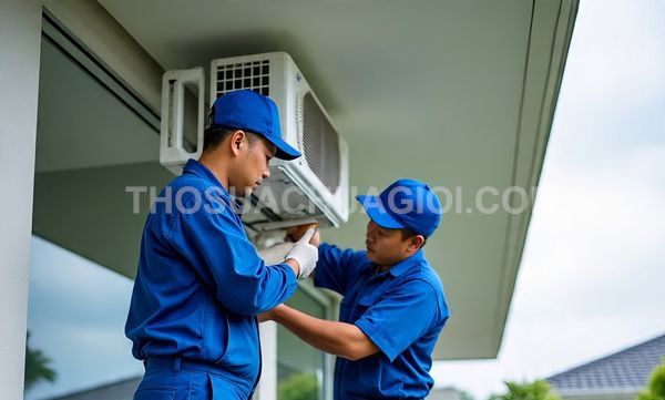 Thợ tháo lắp máy lạnh phường An Phú Đông mới giá rẻ 15 phút đến nơi