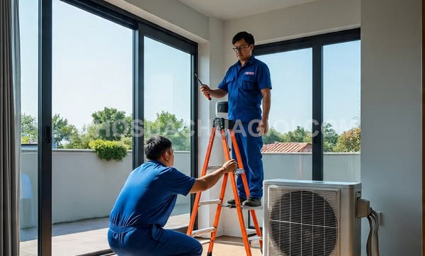 dịch vụ thợ tháo lắp máy lạnh phường Đông Hòa
