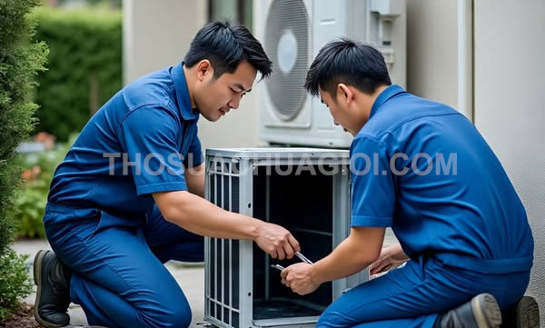Thợ tháo lắp máy lạnh phường Lái Thiêu mới gọi 10 phút có mặt