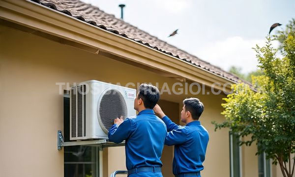 Thợ tháo lắp máy lạnh phường Tân Tạo mới gọi 10 phút có mặt