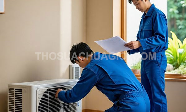 dịch vụ thợ tháo lắp máy lạnh xã Phú Hòa Đông