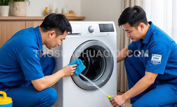 Thợ vệ sinh máy giặt phường Bình Trị Đông mới chất lượng 30 phút có