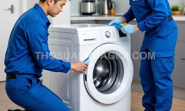 Thợ vệ sinh máy giặt phường Cát Lái mới gọi 10 phút có mặt