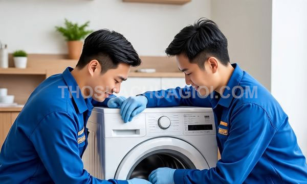 Thợ vệ sinh máy giặt phường Long Phước mới giá rẻ 15 phút đến nơi
